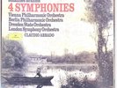 Johannes Brahms: 4 Symphonies, Claudio Abbado Deutsche Grammophon 4 LP Box Set