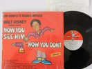 1972 Disney Radio Campaign LP Kurt Russell NOW YOU SEE HIM—NOW YOU DON'T Jingles