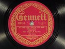78 RPM -- Duke Ellington and His Orchestra, Gennett 3291, E Jazz
