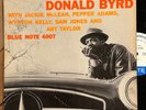 Donald Byrd Off To The Races VG+ DG W63 Blue Note lp Jackie McLean Pepper Adams
