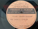 Marilyn Maxwell Frank Sinatra Program Jazz WABC 78 rpm Acetate 1945 VERY RaRe