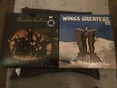 2 Paul McCartney LPs Wings Greatest Hits + Band On The Run W/ Posters Vinyl Reco