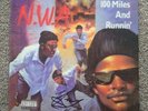 N.W.A 100 Miles And Runnin Signed DJ YELLA Vinyl
