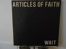 ARTICLES of FAITH vinyl records 45 rpm hardcore/punk