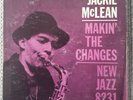 Jackie McLean - Makin’ The Changes' LP Record DG - RVG New Jazz NJLP 8231 -Nice