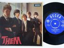THEM Don't Start Crying Now +3 RARE ORIG UK EP Decca DFE 8612 Van Morrison HEAR