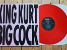 King Kurt Big Cock Ltd Red LP Psychobilly  Stiff Original