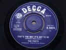 POETS   That's The Way It's Got To Be   NR MINT   DECCA F 12074   1965 UK
