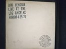 Rare Jimi Hendrix Live at the Los Angeles Forum 4-25-70 RUBBER DUBBER RECORDS LP
