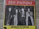 Sex Pistols Anarchy in the UK  Swedish Import Test Pressing