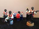 Budweiser Jazz Band 5 Piece Figures Musical 
