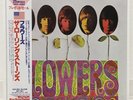 ROLLING STONES / FLOWERS JAPAN ISSUE LP W/ OBI, INSERT