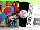 7 SECONDS Live  One Plus One 1987 LP + Lyric/Picture Booklet VG++ a4761
