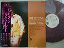 PROMO WHITE LABEL RED VINYL / PAT BOONE FAMILY SHOW / WITH OBI