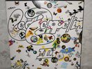 K8. LED ZEPPELIN III, ATLANTIC RECORDS 1970. WHEEL COVER, JIMMY PAGE, VF - VF+