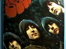 THE BEATLES RUBBER SOUL RARE '65 UK PARLOPHONE STEREO LP ON BLACK & YELLOW LABEL