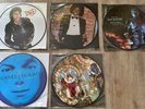 Michael Jackson  Limited Picture Edition Total 5 vinyl LP's Bundle