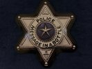 AUTOGRAPHED Police Message in a Bottle Badge Shaped Picture Disc