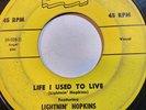 LIGHTNIN’ HOPKINS – Lightnins Special/Life I used to live - Herald GOOD F277
