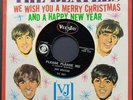 The Beatles PLEASE PLEASE ME VJ oval US 1964 christmas sleeve NM