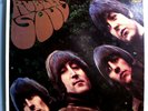 THE BEATLES RUBBER SOUL RARE ORIG '65 CAPITOL COLORBAND STEREO LP w/FALSE START