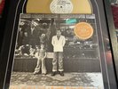Ian Dury New Boots and Panties Gold Vinyl Framed