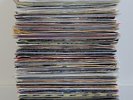 CHRISTMAS / GIFT BOXES OF 7” VINYL RECORDS 20 PER PACK 1980s PICTURE SLEEVES 80s