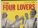 ROCKABILLY + DOOWOP 45  E.P  w/ PICTURE COVER  -  FOUR LOVERS - HEAR 1956 RCA