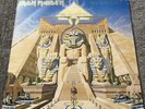 Iron Maiden ‎– Powerslave Vinyl 1984 US Capitol First Press With Textured Cover