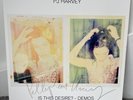 PJ Harvey Is This Desire? Demos : vinyl album with signed album sleeve