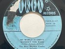 BLUE RHYTHM COMBO  My World Is Empty / RARE ISLAND SOUL CALYPSO BARBADOS 45 Trex