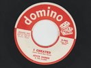 DOOWOP ANSWER SONG 45 - JOYCE HARRIS & the SLADES - I CHEATED - HEAR 1959 DOMINO