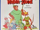 Robin Hood Story + Songs US Soundtrack Vinyl LP Walt Disney MINT 1973