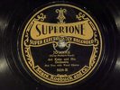 78 RPM - Art Payne Orchestra (not Art Kahn) Supertone 9334, EE-  Jazz - Gennett