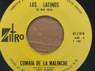 LOS LATINOS Cumbia De La Malinche / Cumbia Con Organo *RARE* 7
