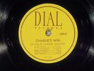 78 RPM -- Charlie Parker, Dial 1040 (Charlie's Wig/Klactoveedsedstene), E Jazz