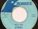 THE HOLIDAYS Miss You / Pretend ROBBEE Doo Wop Vocal