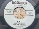 ORIG 45rpm Cleveland Robinson Boy Let it Be Me NORTHERN soul