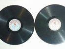 2 Rare Chinese Music Records Shellac 78 rpm China Pathe Blue Labels #4