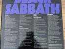 LP VINYL ALBUM BLACK SABBATH MASTER OF REALITY UK 1ST PRESS 6360 050 2
