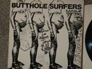 Butthole Surfers Vinyl Signed and Hand Drawn