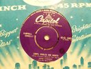 GENE VINCENT JUMPS' GIGGLES AND SHOUTS / WEDDING BELLS 1956 CAPITOL 45-CL 14681