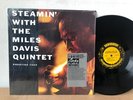 STEAMIN' MILES DAVIS PRESTIGE 7200 Jazz VINYL LP COLTRANE Van Gelder SHRINK Mono