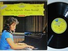 ARGERICH Piano Recital DGG SLPM 138 672 LP VG+ PROMO ED1 RED STEREO TULIPS