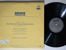 FOURNIER Bach Cello Suites No. 3 & 4 ARCHIVE ARC 3187 LP BEAUTIFUL NM ED1