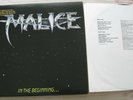 MALICE - In The Beginning -1985 US PROMO  LP - Malice License To Kill  NM /NM