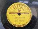 CARL PERKINS - BOPPIN' THE BLUES  1956 US PRESS 10
