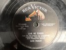 ELVIS PRESLEY 1956 Shellac 78 Love Me Tender Anyway You Want Me RCA VICTOR 6643