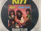 Kiss ‎   Reason To Live    UK Import  Picture Disc LP Vertigo KISSP 812 NM