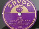 Charlie Parker Ko Ko Don Byas How High The Moon Savoy 916 78 RPM